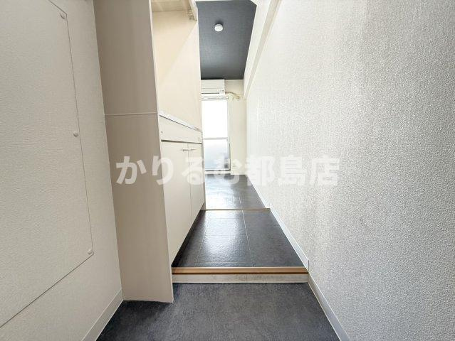 野江サンマンションの玄関