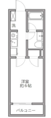 ウィングガーデン一ノ割の間取り