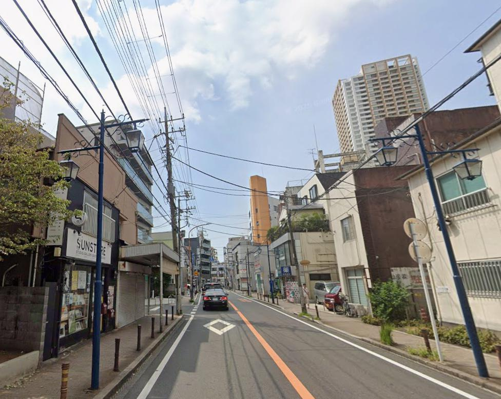 市川市八幡３丁目の店舗事務所の周辺