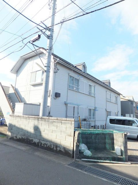 相模原市中央区淵野辺本町２丁目のアパートの外観