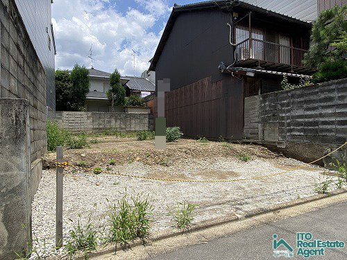 大将軍一条町 建築条件付 土地の外観