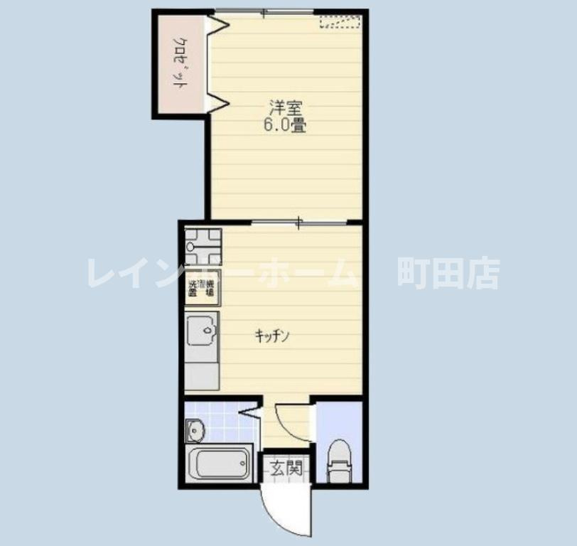 イマーブル相模※初期費用分割後払いサービス利用可能物件の間取り