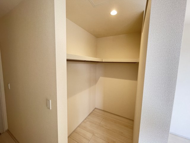 藤岡市下大塚（全1棟）1号棟の収納|建物完成済みでございます。お部屋のご内覧可能でございます。お気軽にお問合せ下さいませ(^▽^)/