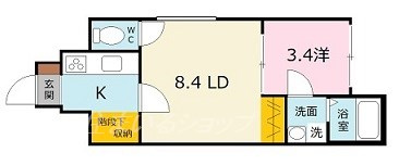 和ＦＬＡＧの間取り