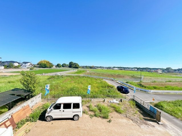 水戸市渋井町　中古戸建の展望|【リフォーム中・5/30撮影】２階からの眺望です。