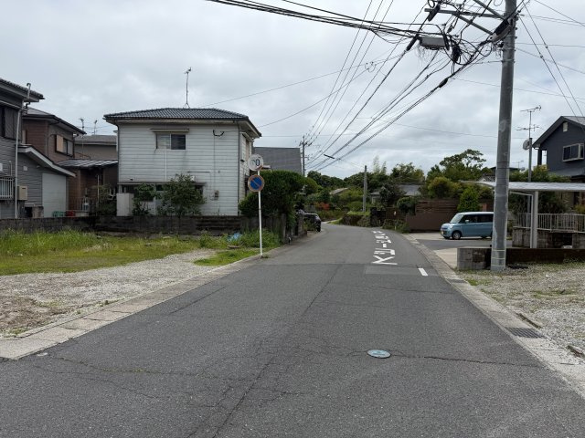 吉野町　売地の前面道路含む現地写真