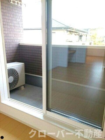 セレナーデＡのバルコニー