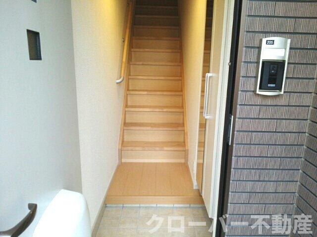 セレナーデＡの玄関