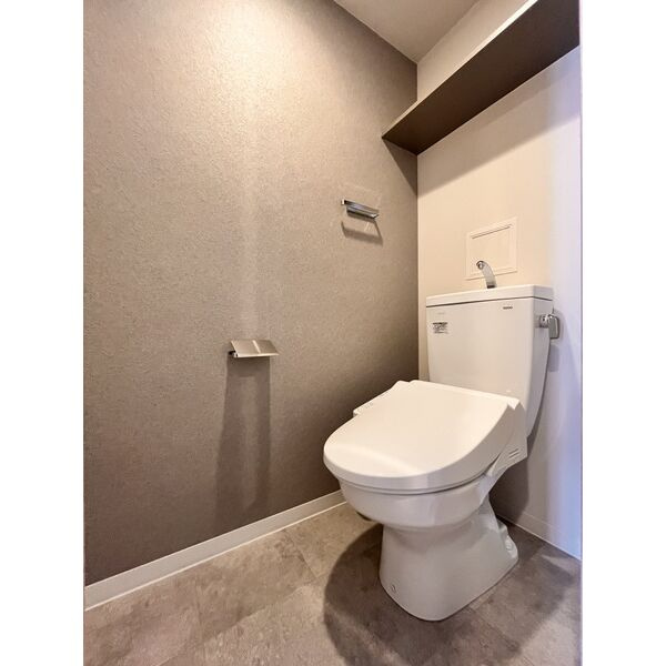 ステージファースト名古屋尾頭橋(旧S-RESIDENCE尾頭橋)のトイレ|シンプルで使いやすいトイレです