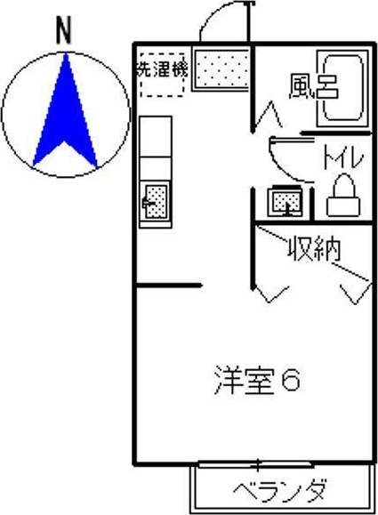 サンガーデンの間取り