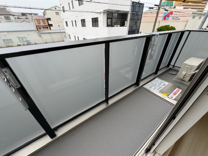Clashist南住吉のバルコニー