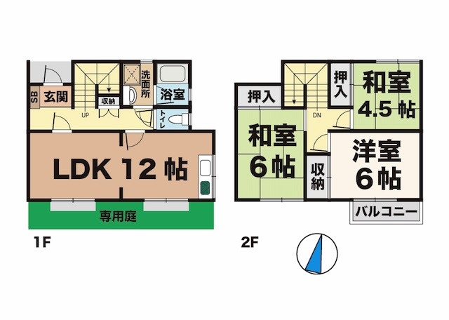 タウンハウス池上の間取り