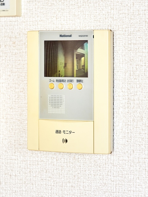 タウンハウス池上のセキュリティ|モニター付インターホン