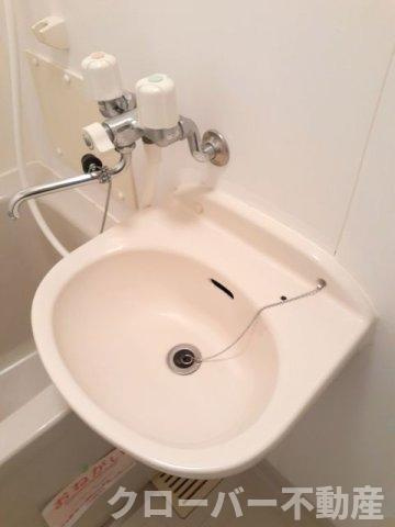 ラムール雅の洗面所