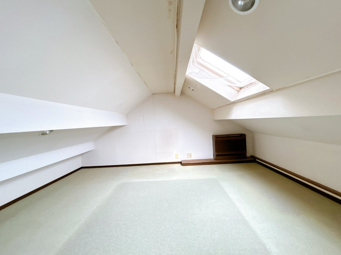 水戸市千波町　中古戸建の収納|【6月29日（月）まで期間限定現況販売】
小屋裏部屋の写真です。