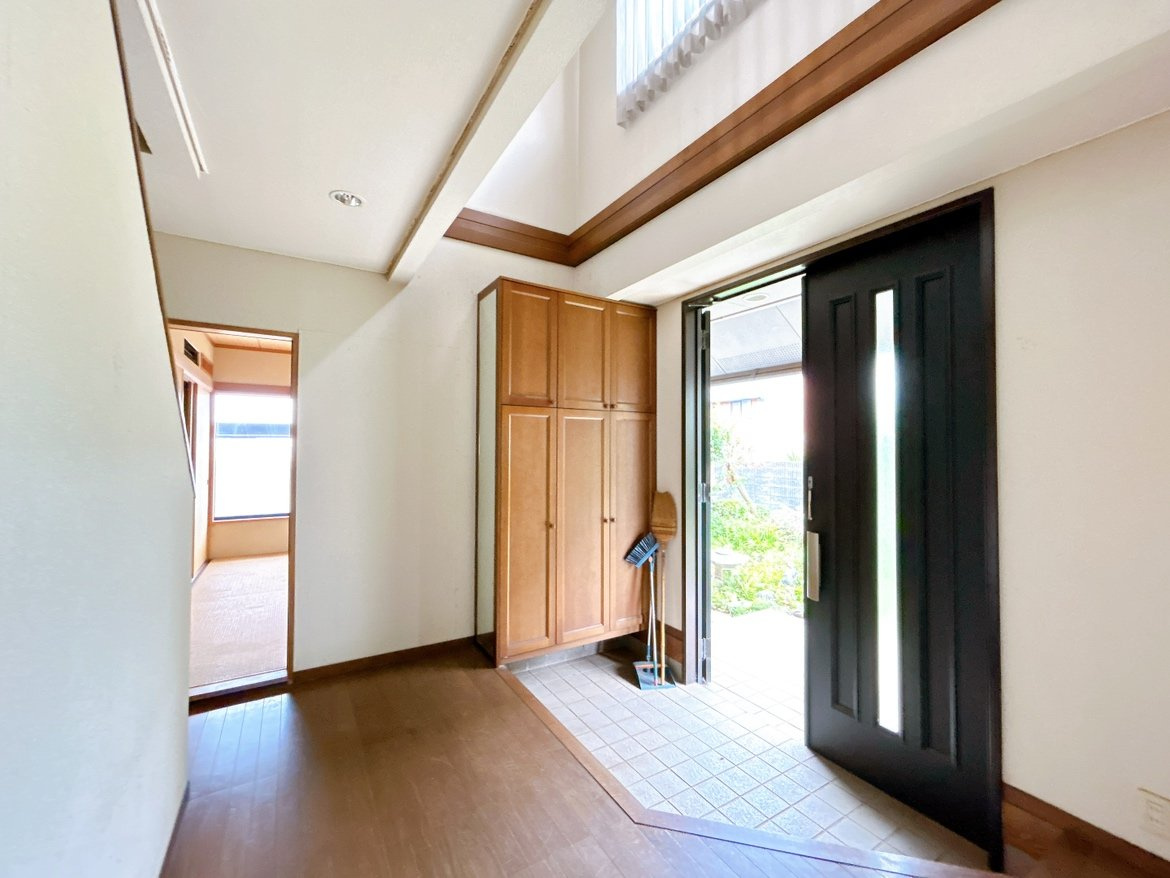 水戸市千波町　中古戸建の玄関|【6月29日（月）まで期間限定現況販売】
玄関の写真です。