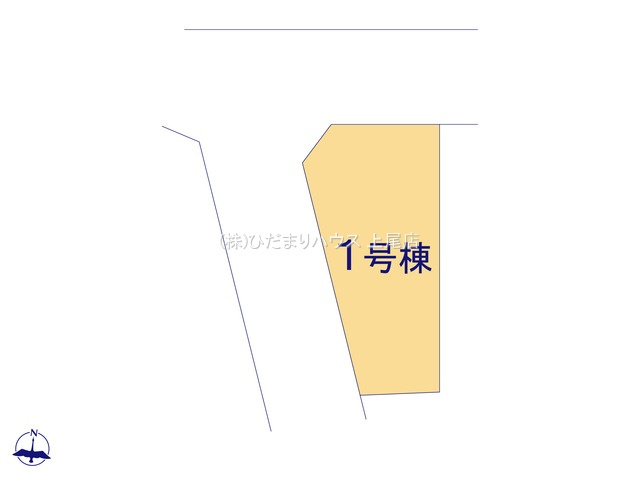 伊奈町内宿台4丁目　新築戸建　ブルーミング01の区画図