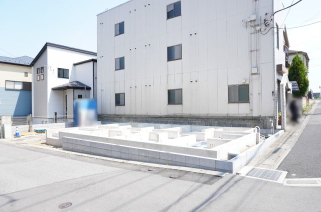 越谷市東越谷2丁目 新築分譲住宅 全2棟 1号棟の区画図
