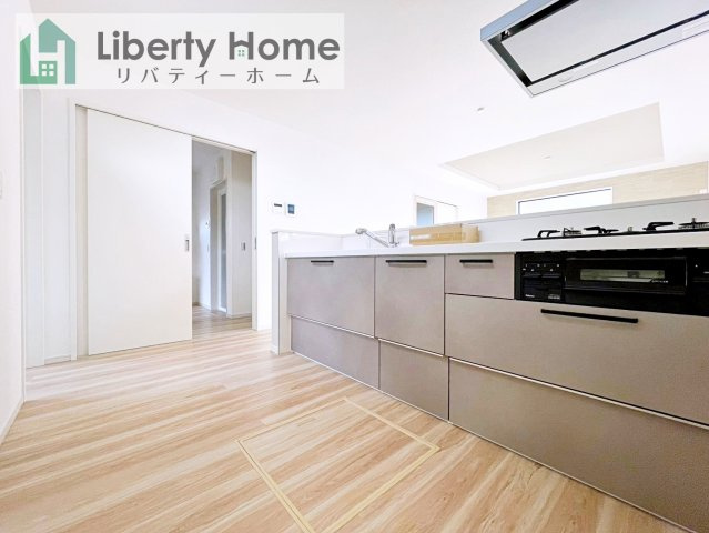 牛久市南20期　新築戸建のキッチン