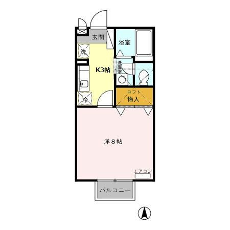 サンモール・エスの間取り