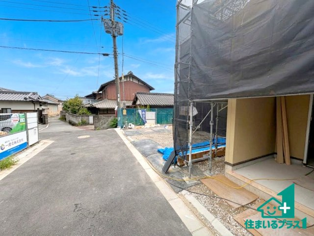 ●26(土)27(日)現地案内可能！　奈良市菅原町　ラスト1邸の前面道路含む現地写真|周辺は閑静な住宅街です。前面道路もしっかりと有りますので車の出し入れも安心ですよ！