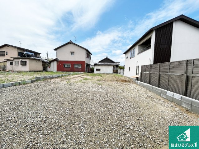 ●29(土)30(日)現地案内可能！　奈良市菅原町　ラスト1邸の外観|建築中ですが現地を見ると分かる事もございますので、ぜひ一度現地をご覧ください。