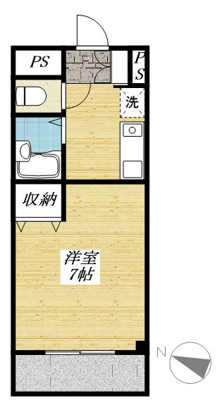 第3滝瀬ビルの間取り