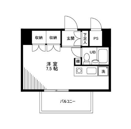 ストークプラザ駒込の間取り|間取りです。