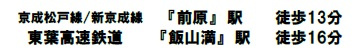 船橋市飯山満町2丁目の周辺