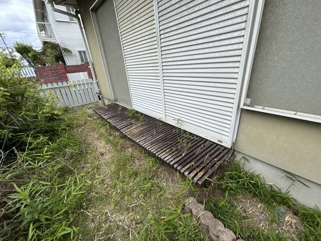 ひたちなか市田彦　中古戸建の庭|【6月29日（月）まで現況販売】