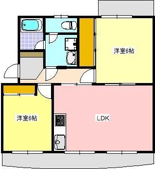紺屋マンション＇９２の間取り