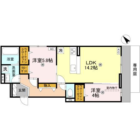 【間取り】 | ディーレガシー中百舌鳥