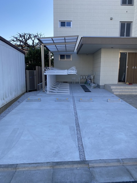 リベルダージの駐車場
