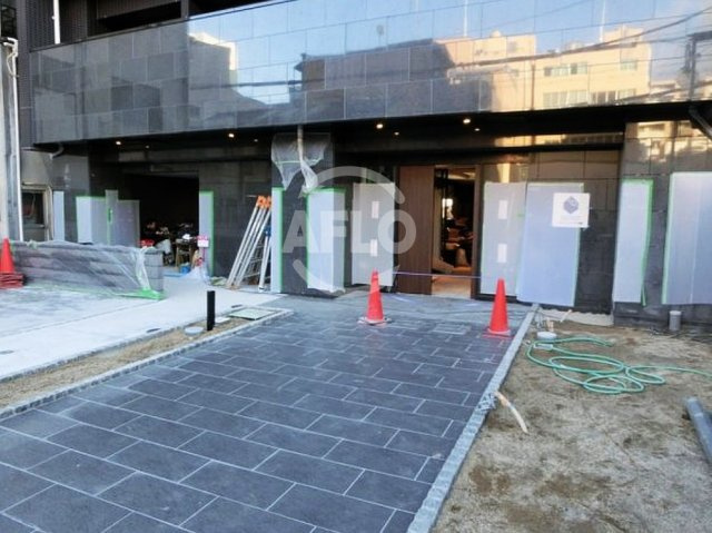 グランカリテ日本橋のエントランス|グランカリテ日本橋　エントランスアプローチ