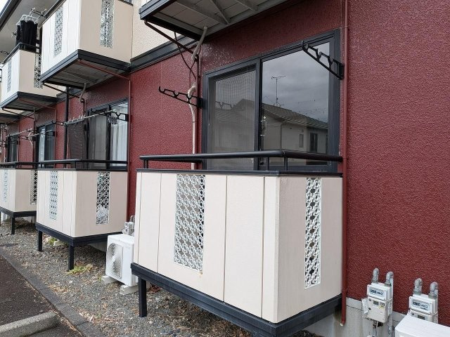 セジュール新南新屋のバルコニー