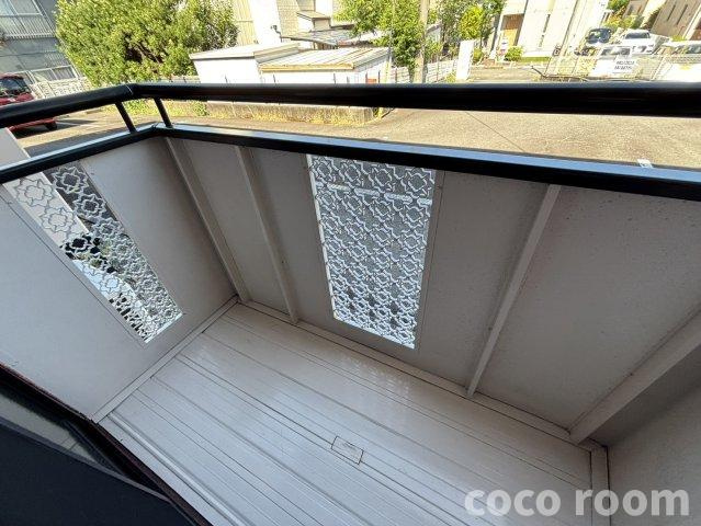 セジュール新南新屋のバルコニー