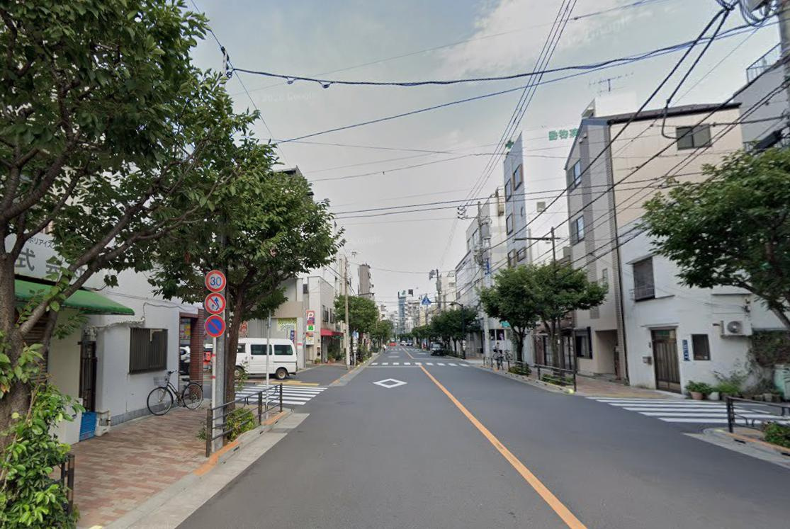 台東区浅草５丁目の事務所の周辺