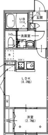 ケイアイレジデンス西所沢3の間取り