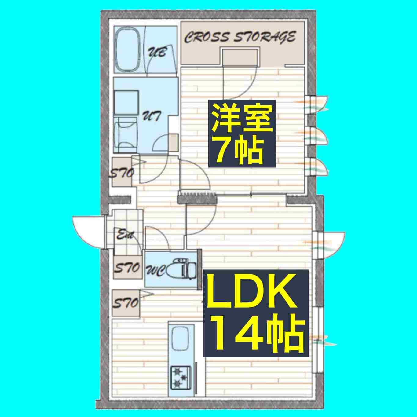 quador noie 今池の間取り