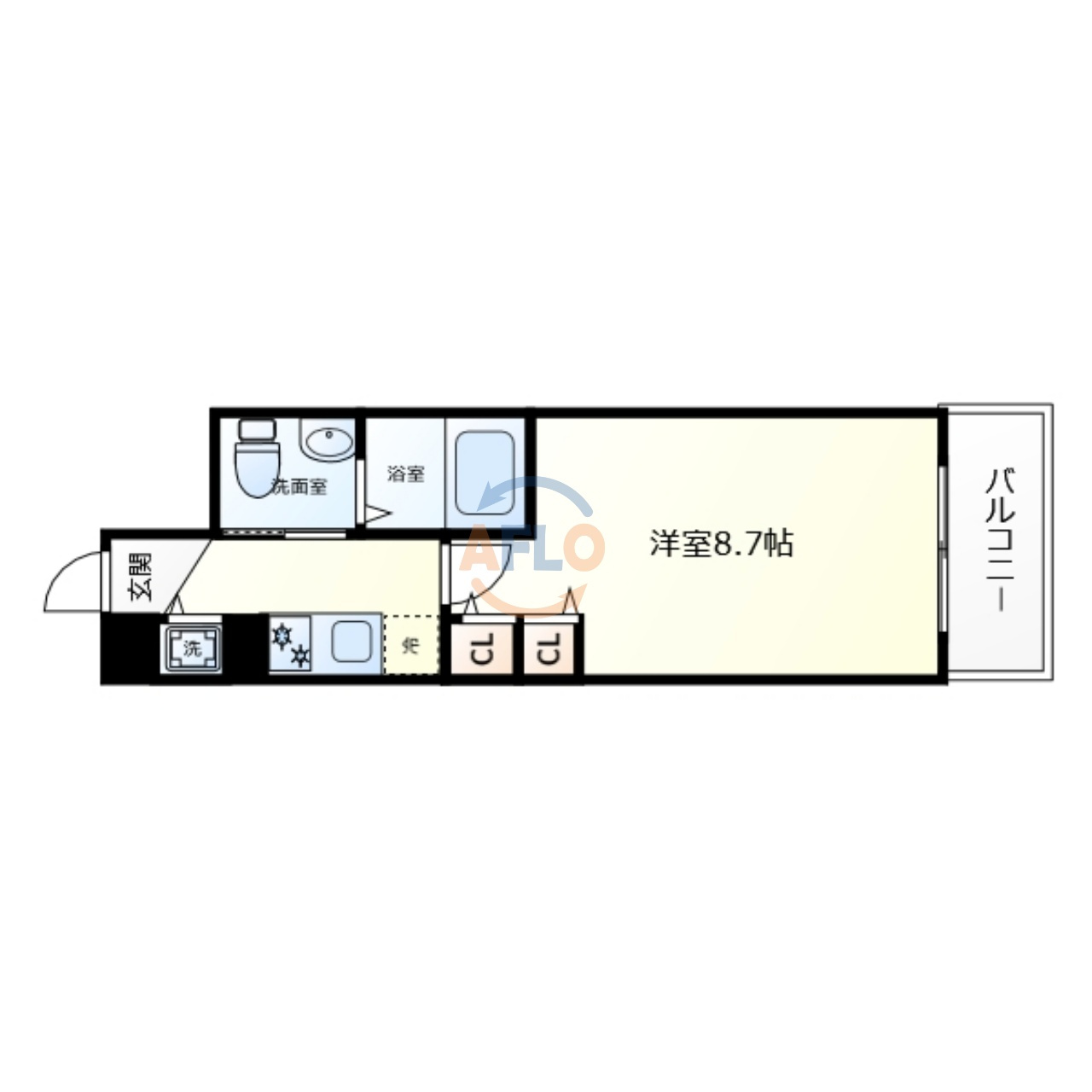 コンフォリア北浜の間取り|コンフォリア北浜 間取り