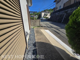 【駐車場】 | 能勢町下田尻平屋住宅 | 軽自動車１台分駐車できそうなスペース有り♪
