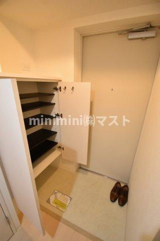 セレニテ本町エコートの玄関