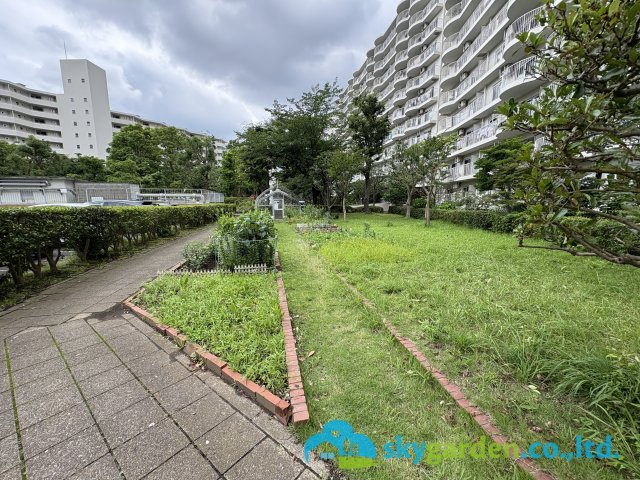 鎌倉ロジュマンＤ棟の庭|共用部分（庭）