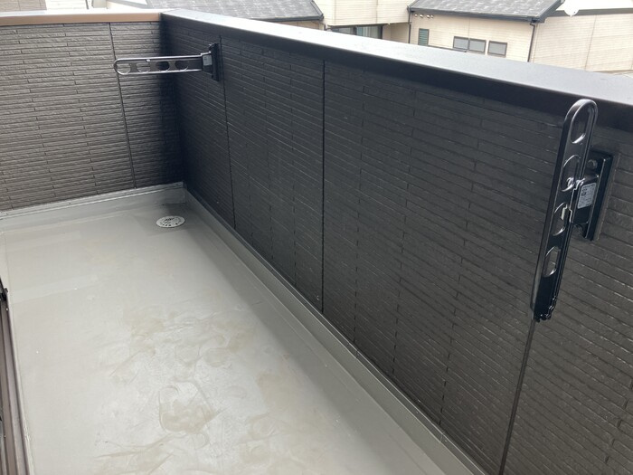 エトワール久保田のバルコニー