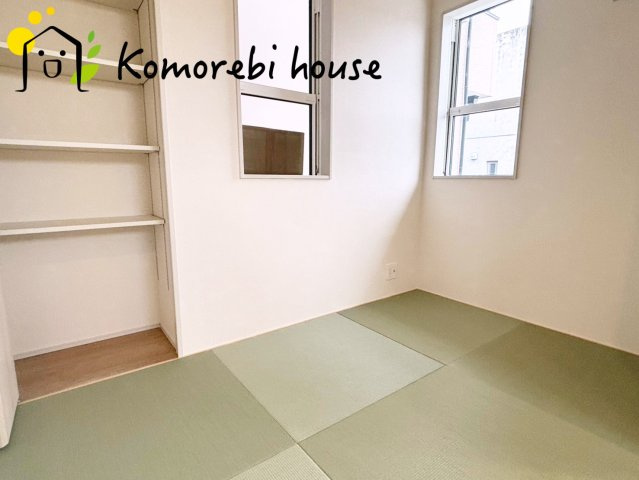 北足立郡伊奈町内宿台4丁目　新築一戸建て　ブルーミングガーデン　01の和室|10/20撮影