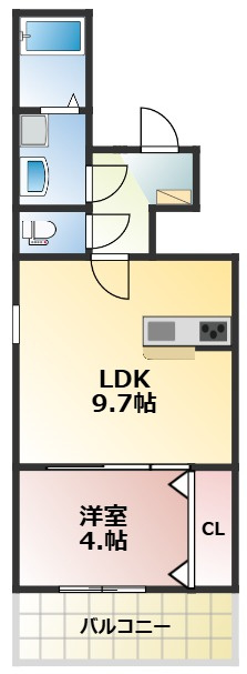 SunMark　京町本丁の間取り