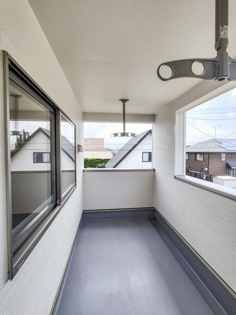 古賀市花見南３丁目の新築一戸建のバルコニー| 