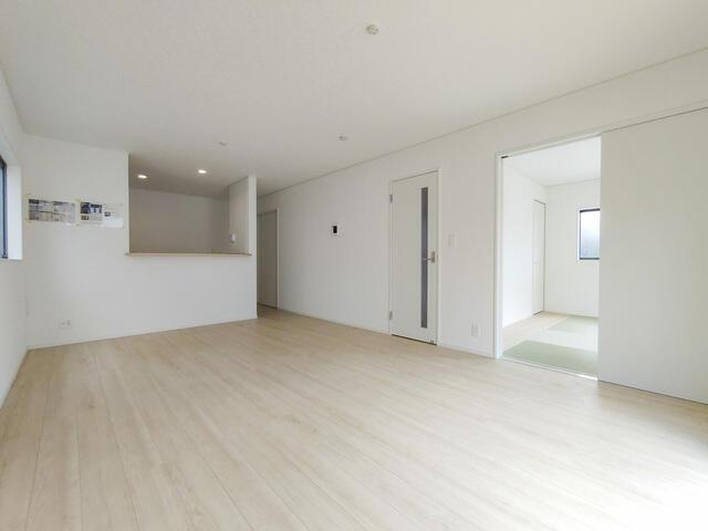 古賀市花見南３丁目の新築一戸建の居間・リビング| 