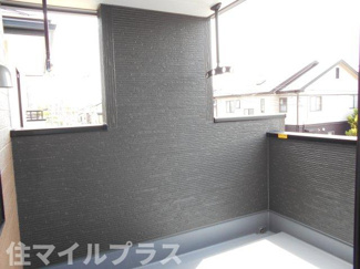 【バルコニー】 | 郡山市御前南4丁目新築一戸建て3棟 | 落ち着いた時間を過ごせるバルコニーです