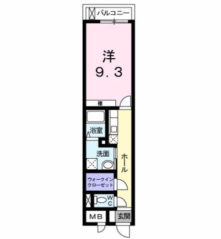 オータム　アベニューの間取り